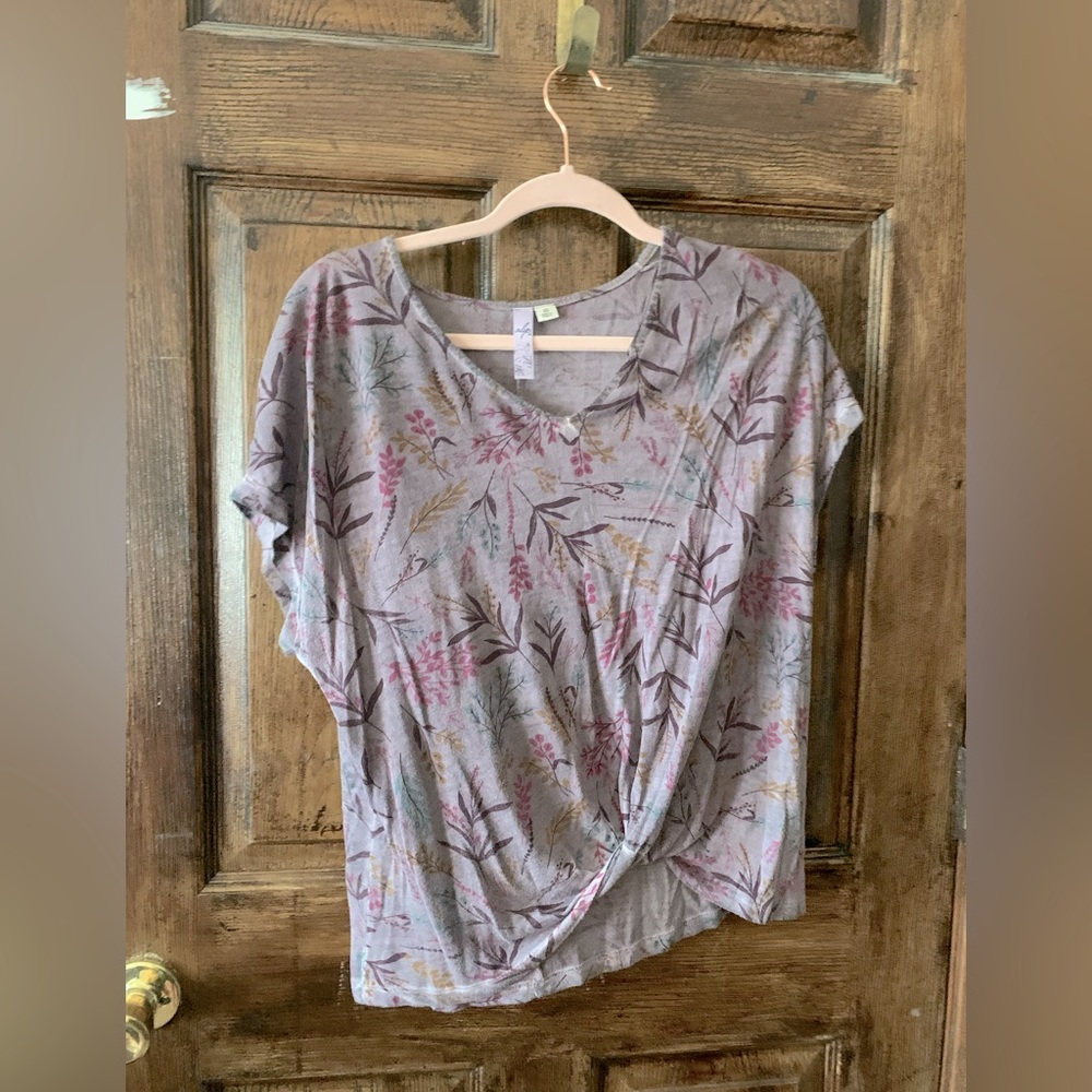 Soft floral top